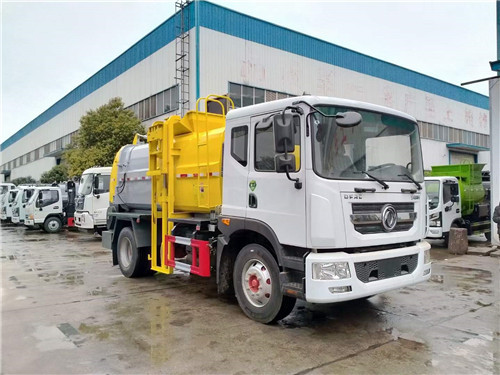 國六東風(fēng)D9餐廚垃圾車，10方國六餐廚垃圾車