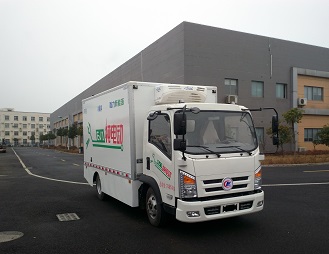 廂長4.1米純電動冷藏車