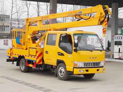 國(guó)五江淮雙排座高空作業(yè)車