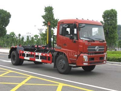 東風(fēng)天錦車廂可卸式垃圾車